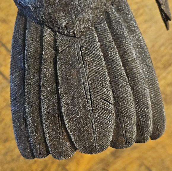 One of a kind wood carving by Barbara Remington Johnson - Picture 10 of 14